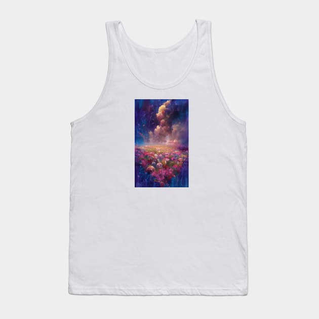 Infinity Flower Garden Tank Top by Mazzlo Shop